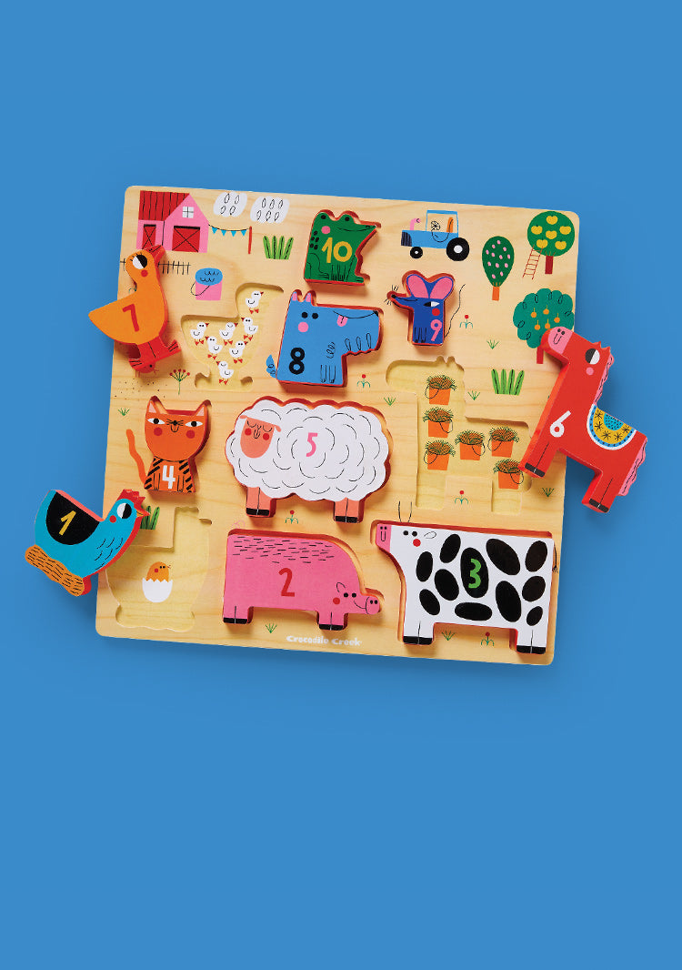 Wood Puzzles and Play Sets