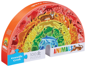 100 Pc Puzzles/Rainbow Animals