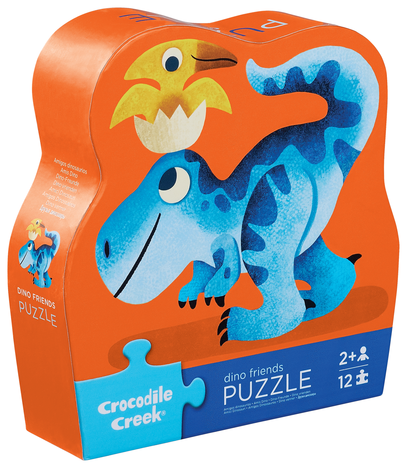 12-Piece Mini Puzzle - Dino Friends