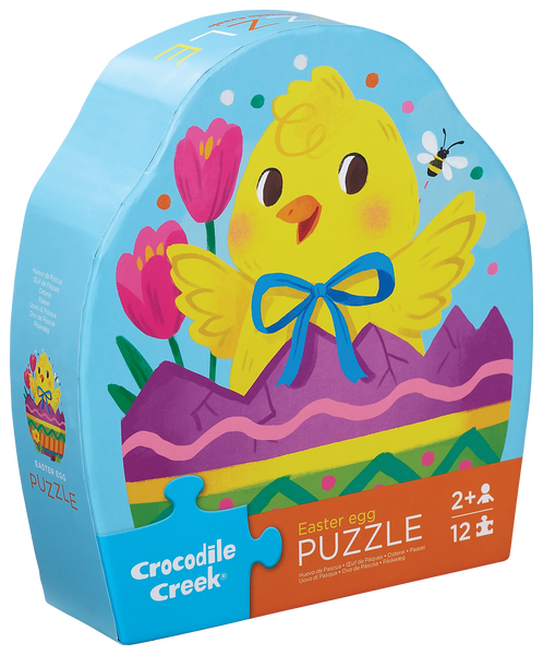 12-Pc Mini Puzzle - Easter Egg – Crocodile Creek