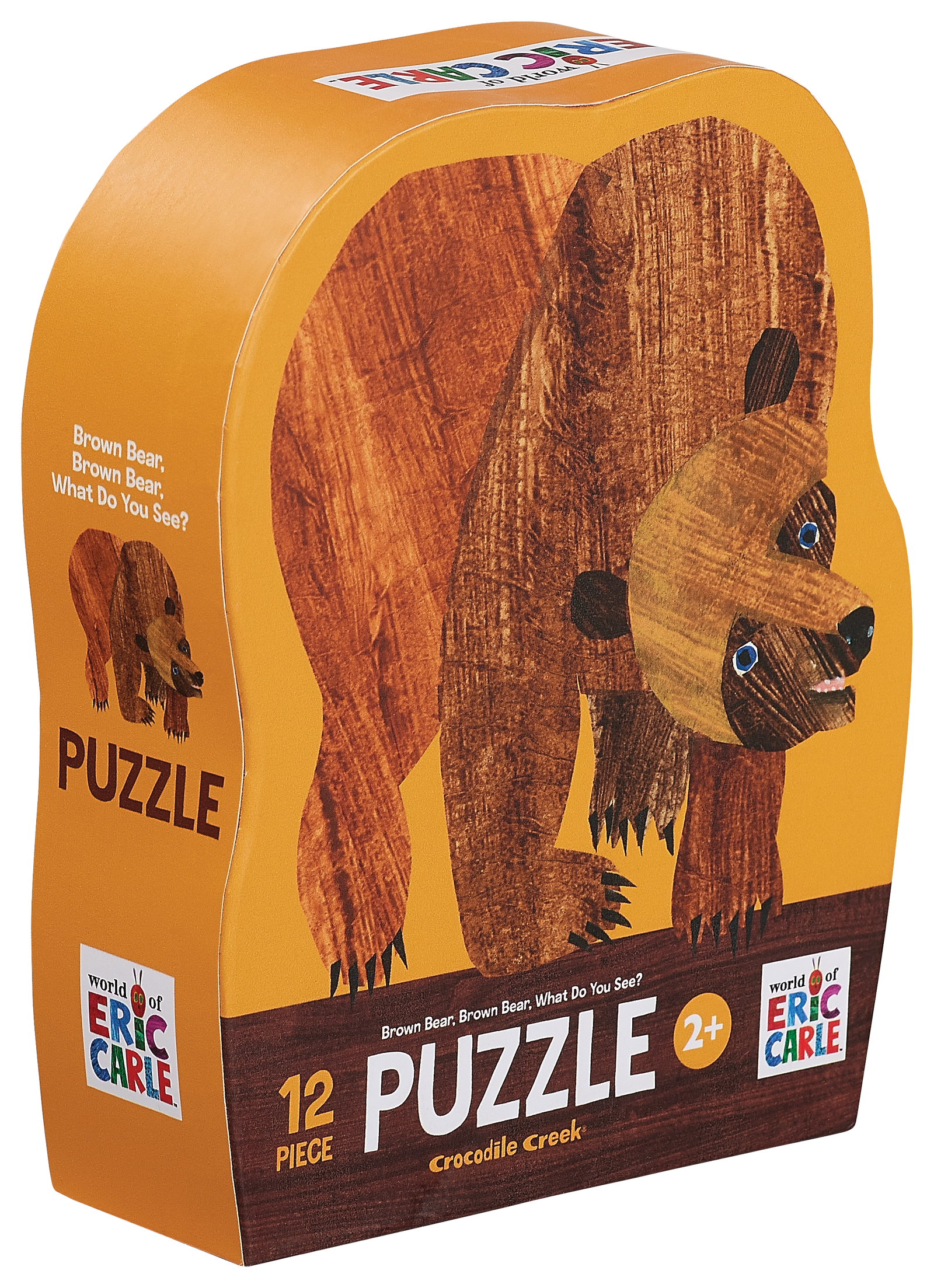 12-Pc Mini Puzzle - Brown Bear, Brown Bear