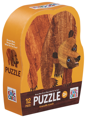 12-Pc Mini Puzzle - Brown Bear, Brown Bear
