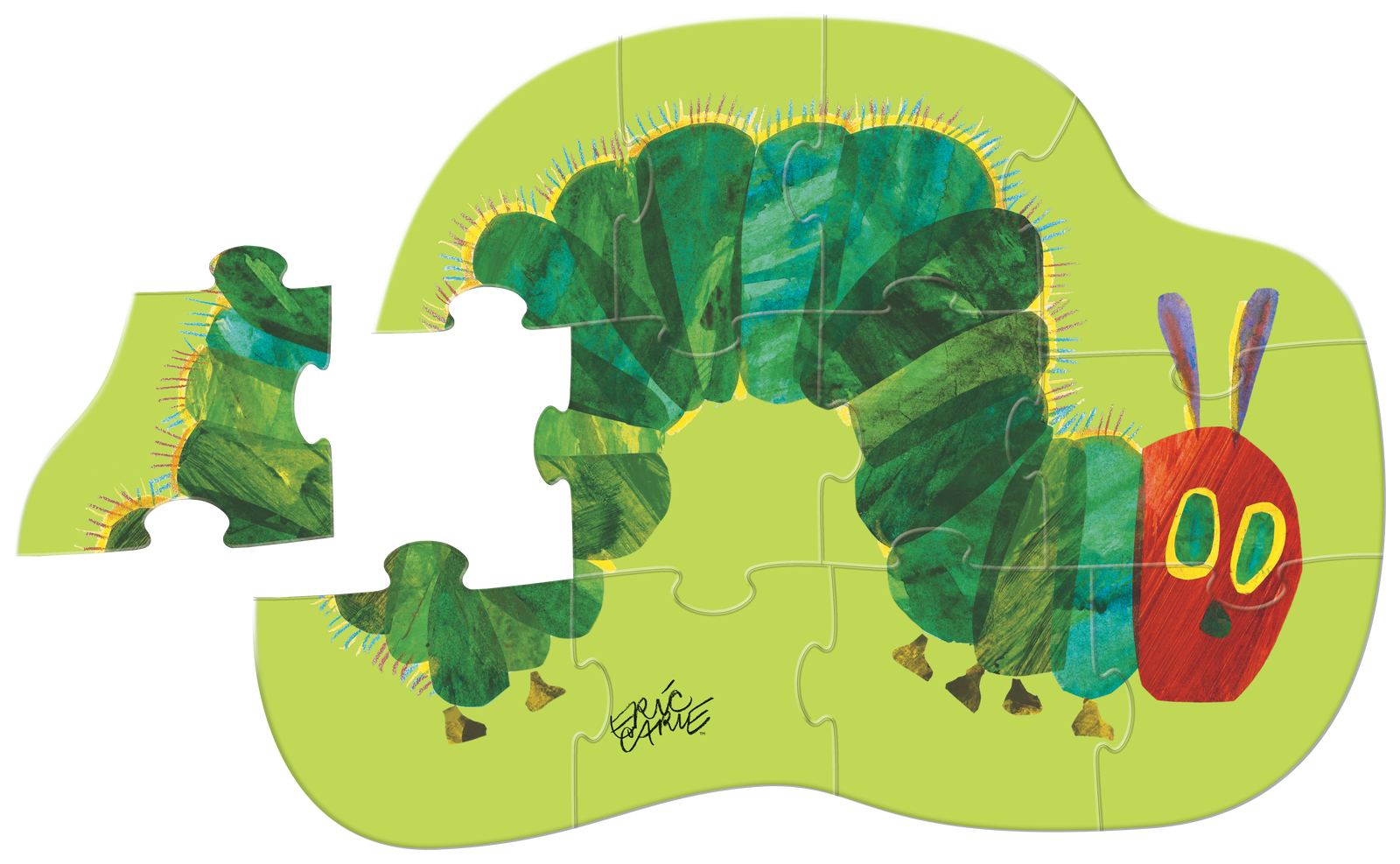 12-Pc Mini Puzzle - The Very Hungry Caterpillar