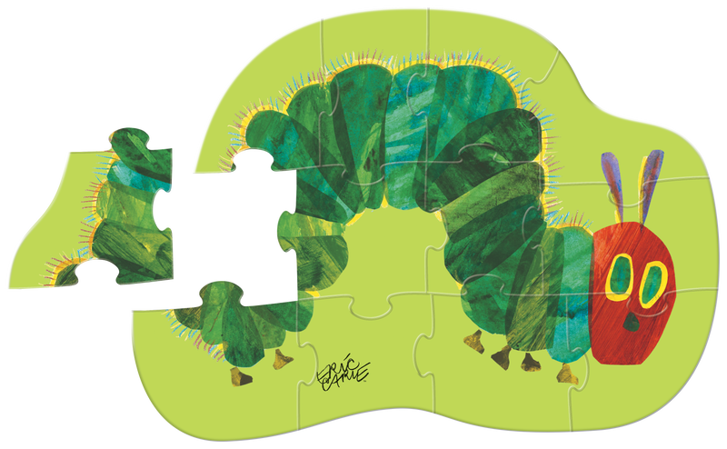 12-Pc Mini Puzzle - The Very Hungry Caterpillar