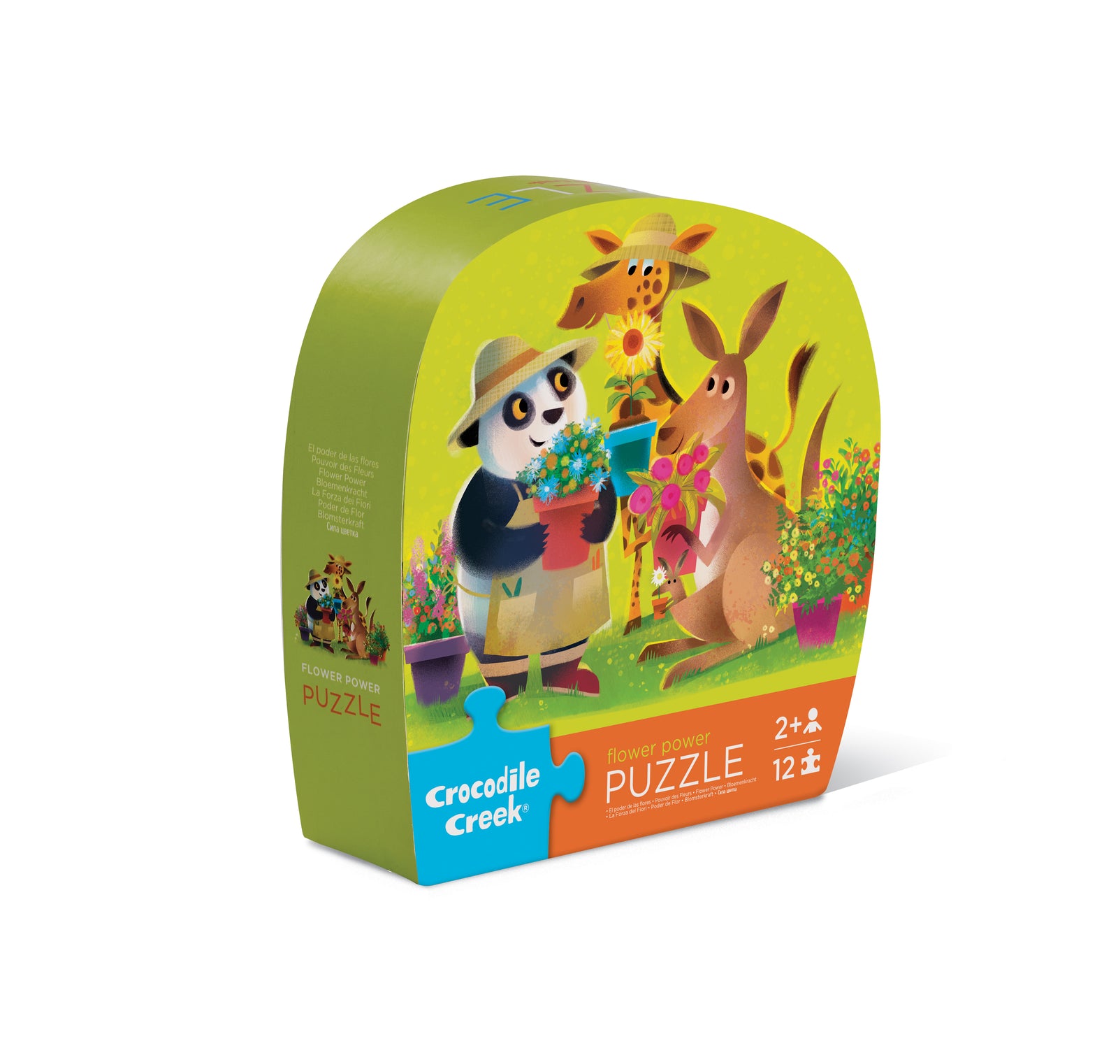 12-pc Mini Puzzle - Flower Power – Crocodile Creek