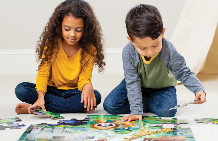 48-Piece Puzzle - Day at the Zoo