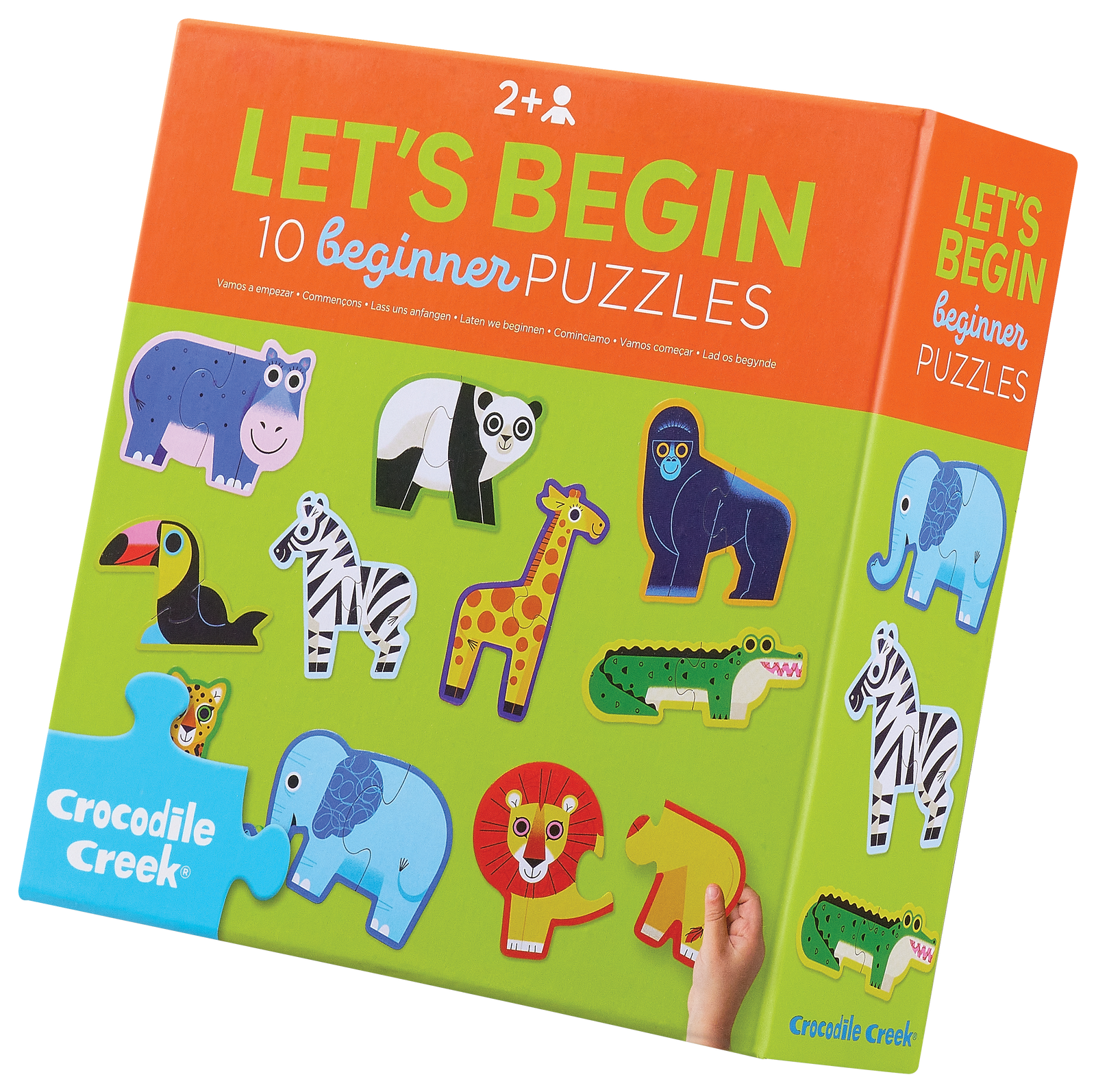 Let's Begin 2-Piece Box Puzzle - Jungle