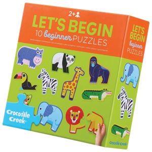 Let's Begin 2-Piece Box Puzzle - Jungle