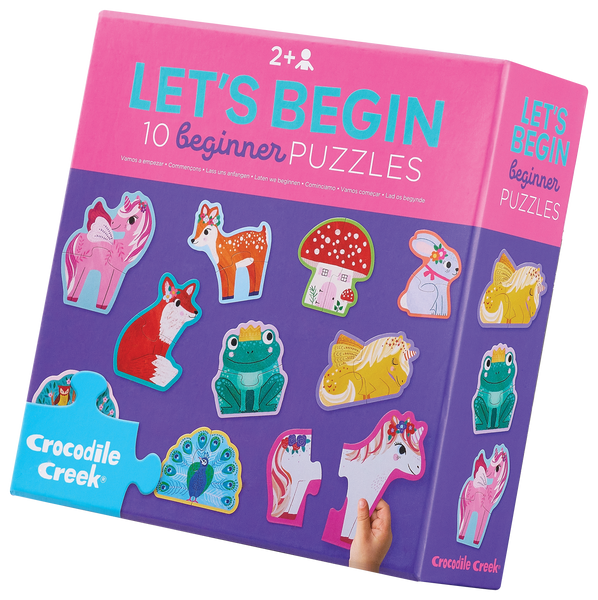 Let's Begin 2-Piece Box Puzzle - Unicorn – Crocodile Creek