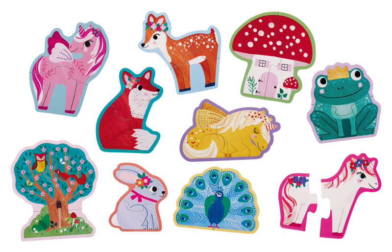 Let's Begin 2-Piece Box Puzzle - Unicorn