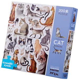 200-Piece Puzzle - Cat Breeds