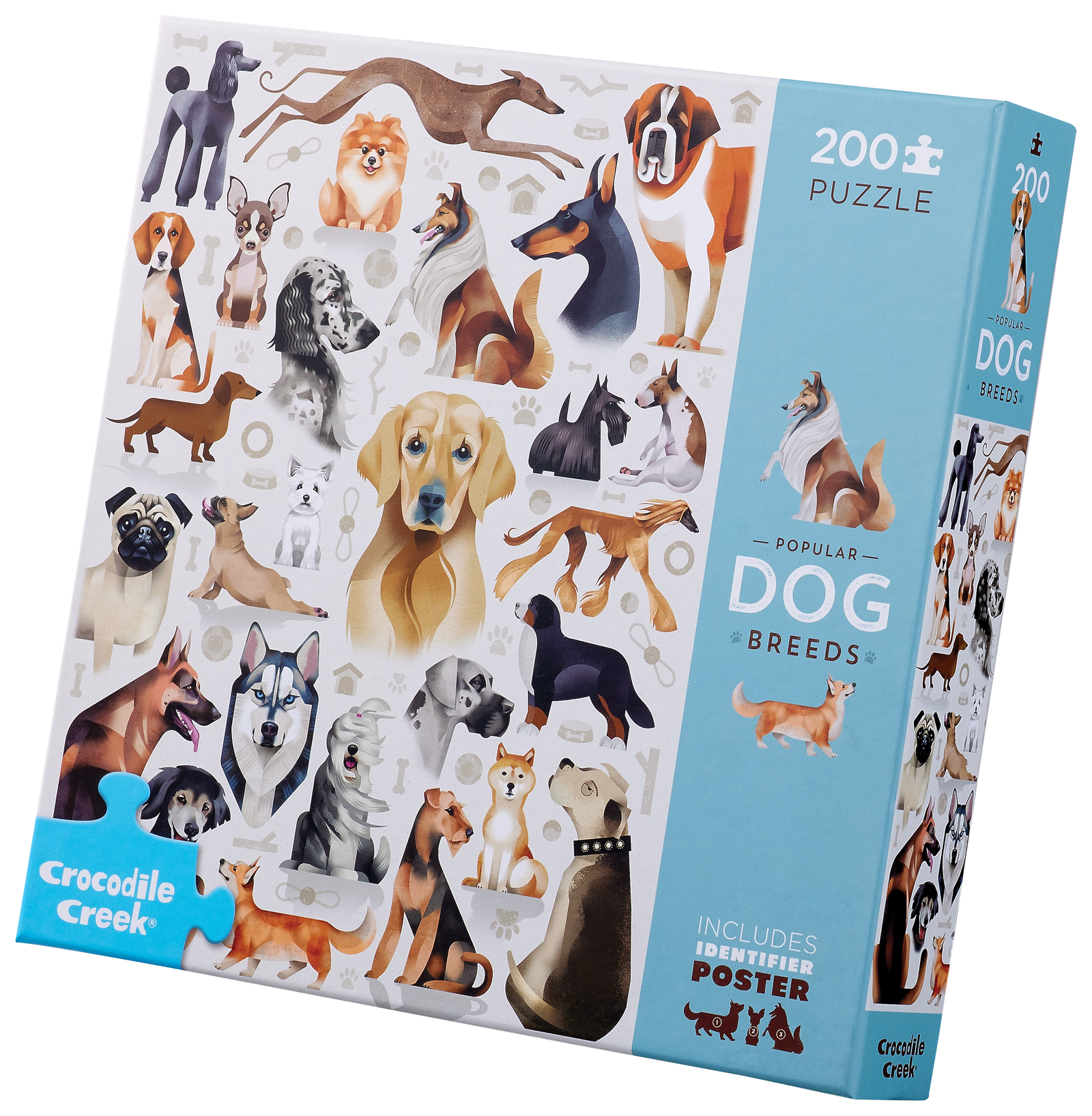 200-Piece Puzzle - Dog Breeds