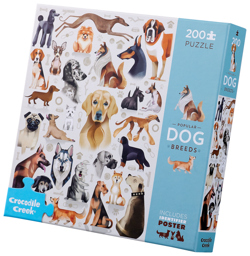 200-Piece Puzzle - Dog Breeds