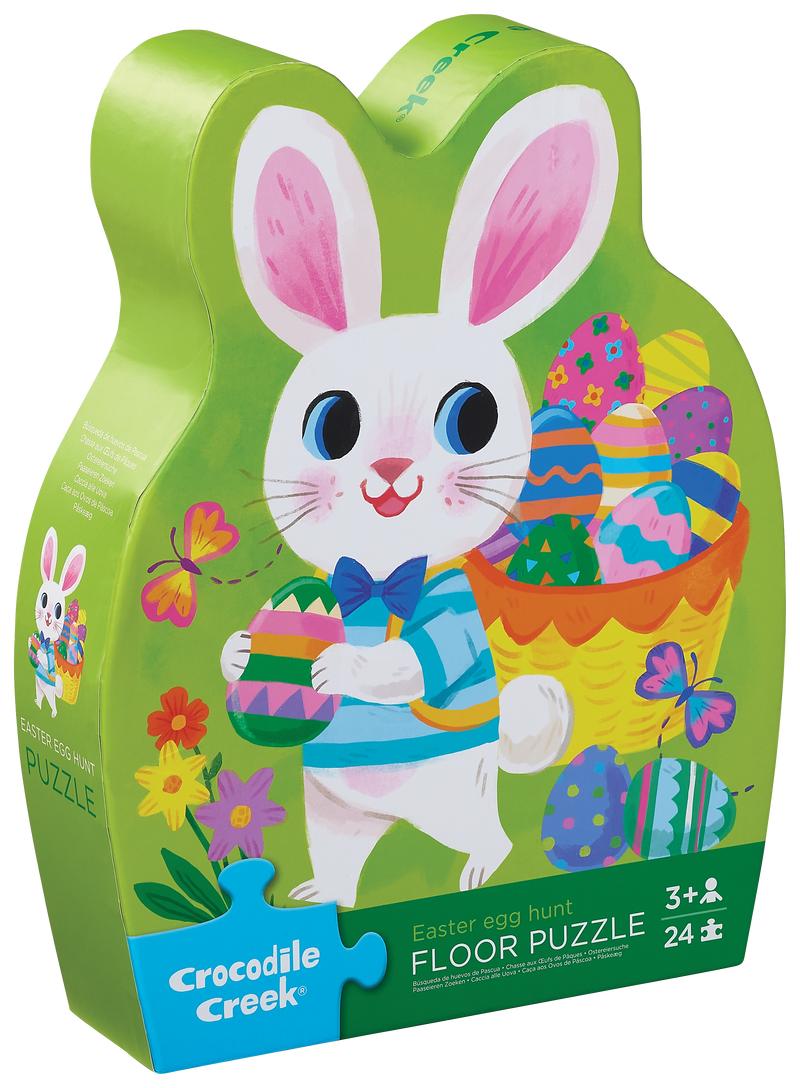 24-Pc Shaped Box Puzzle/Easter Egg Hunt