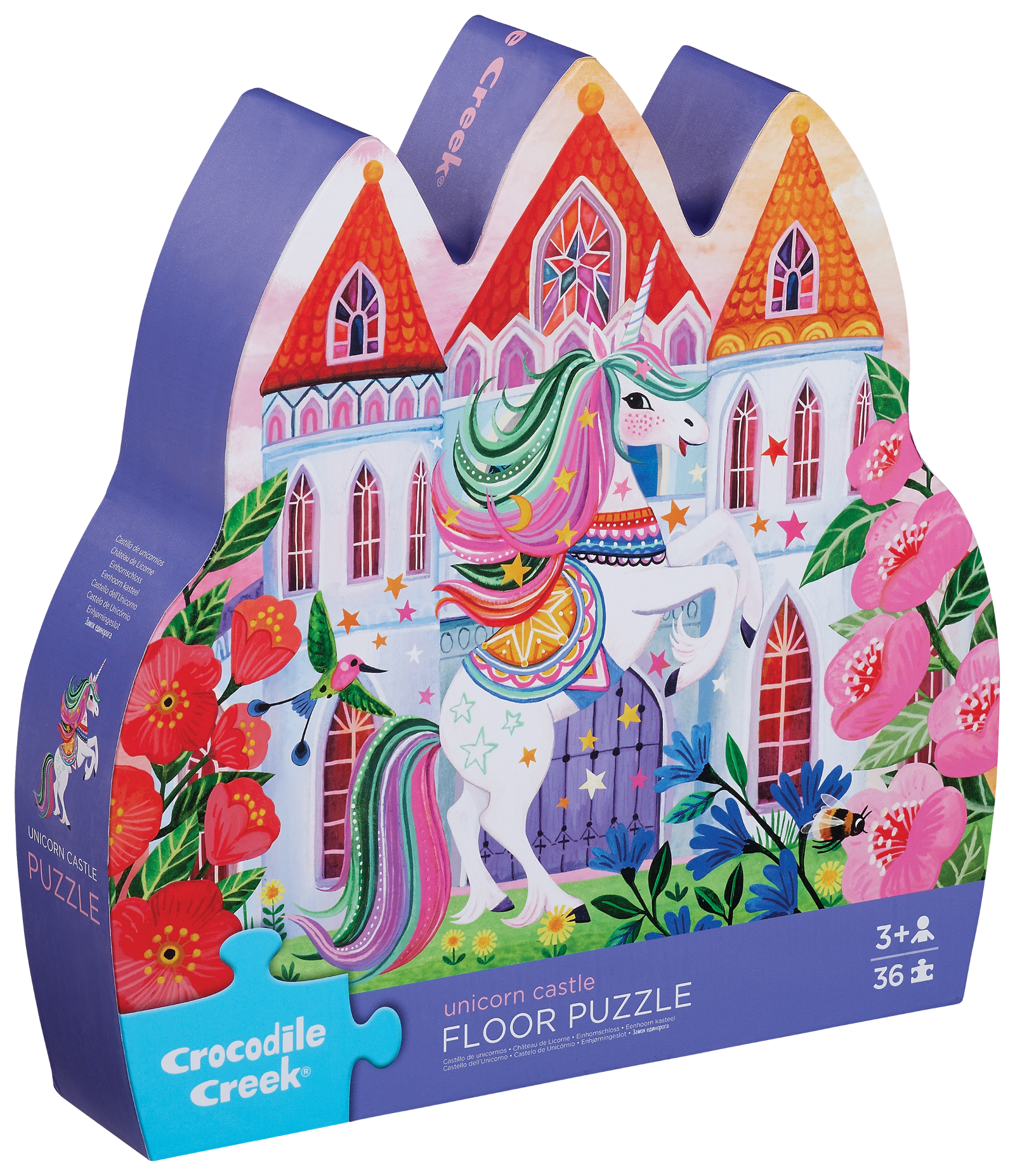 36-Pc Puzzle - Unicorn Castle