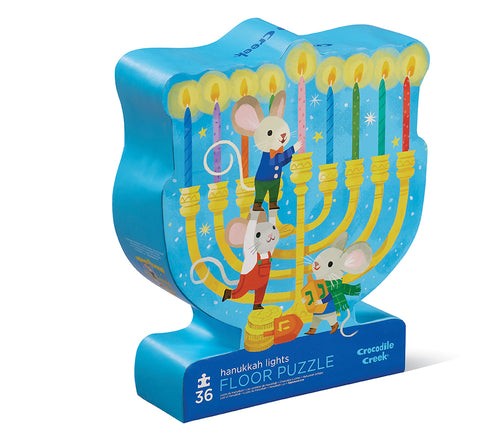 36-Piece Puzzle - Hanukkah Lights