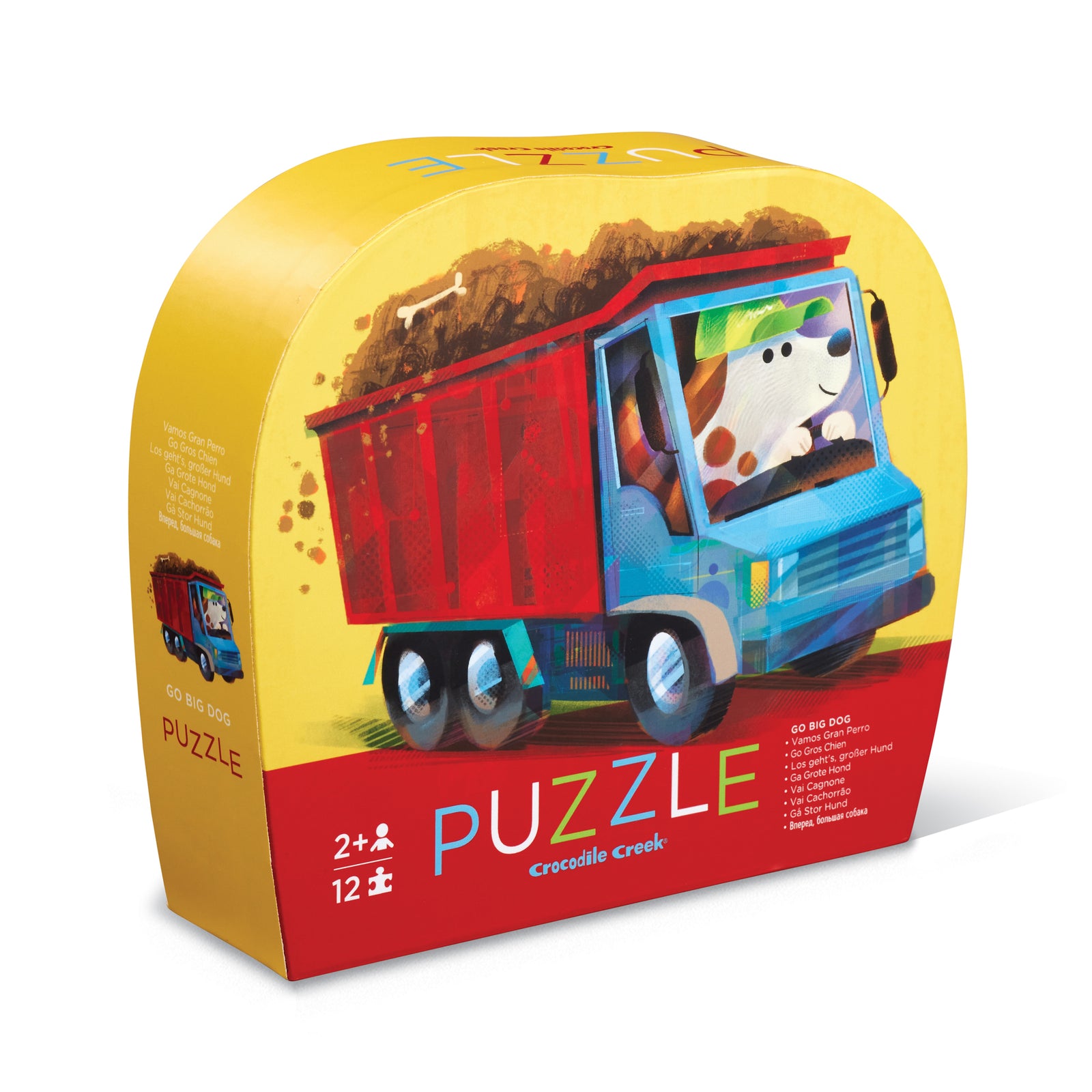 12-Piece Mini Puzzle - Go Big Dog