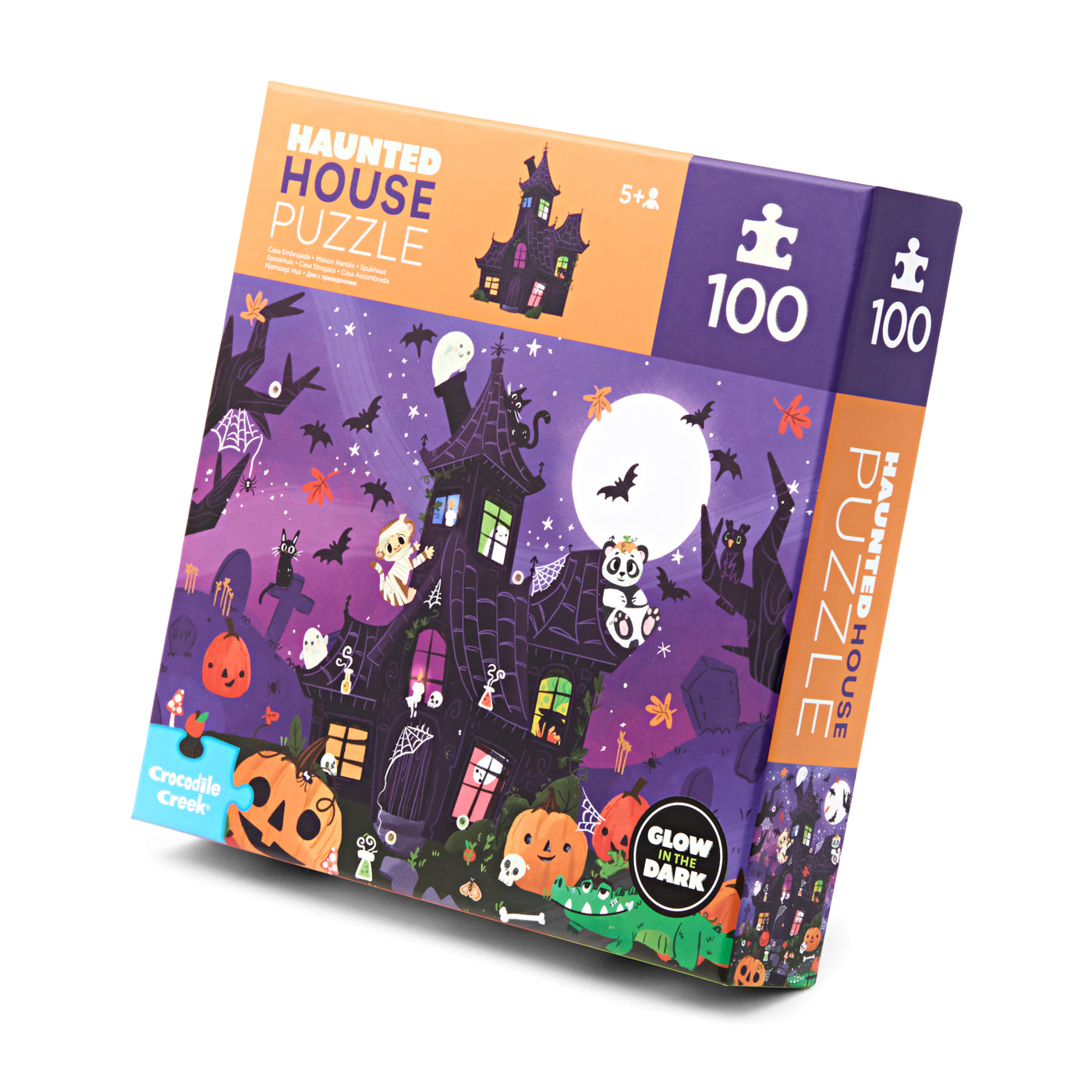 100pc Puzzle / Haunted House - Glows in the Dark!
