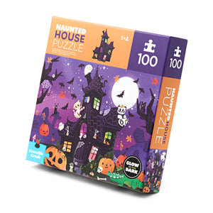 100pc Puzzle / Haunted House - Glows in the Dark!