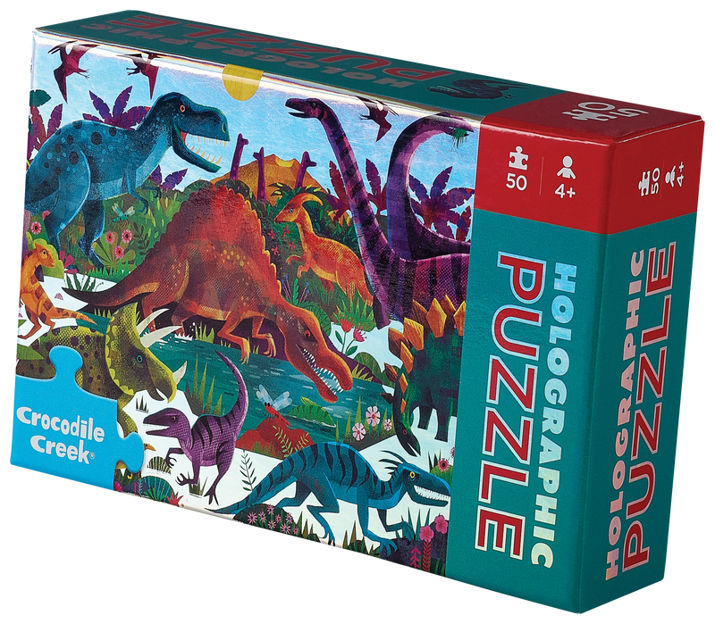 50 Pc HoloPuzzle - Dinosaurs