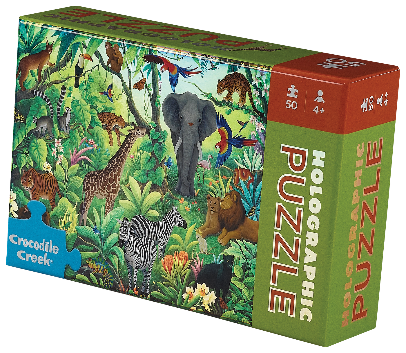 50 Pc HoloPuzzle - Jungle Paradise
