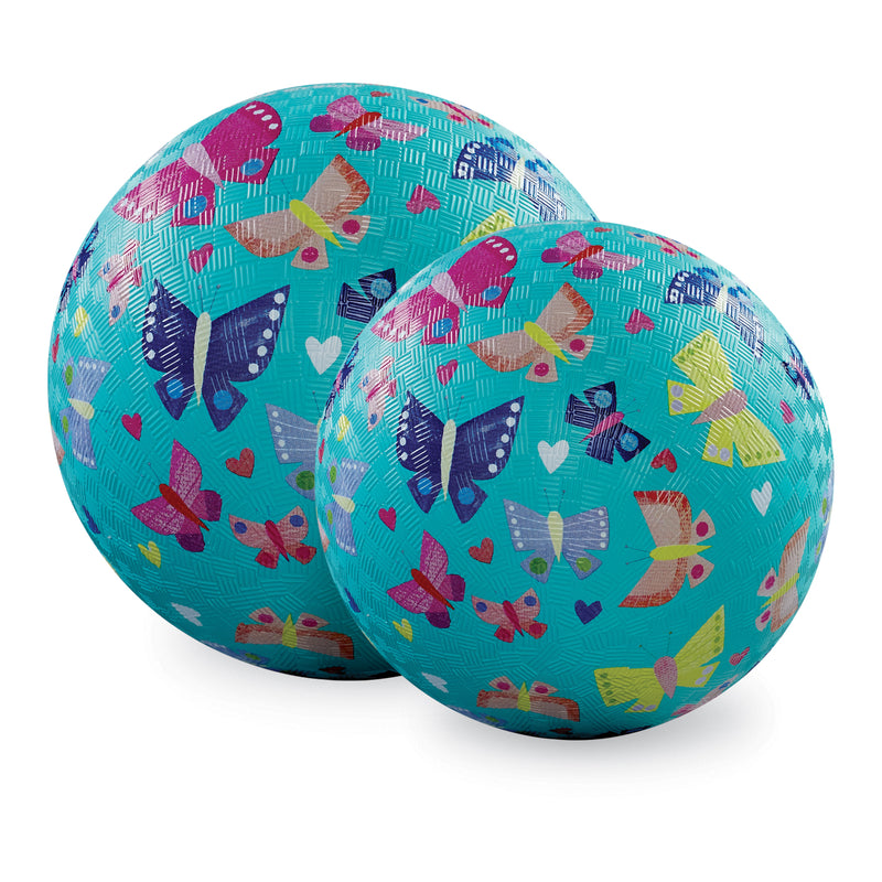 7" Playground Ball - Butterfly Rainbow