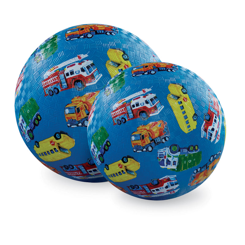 7" Playground Ball - City Vehicles