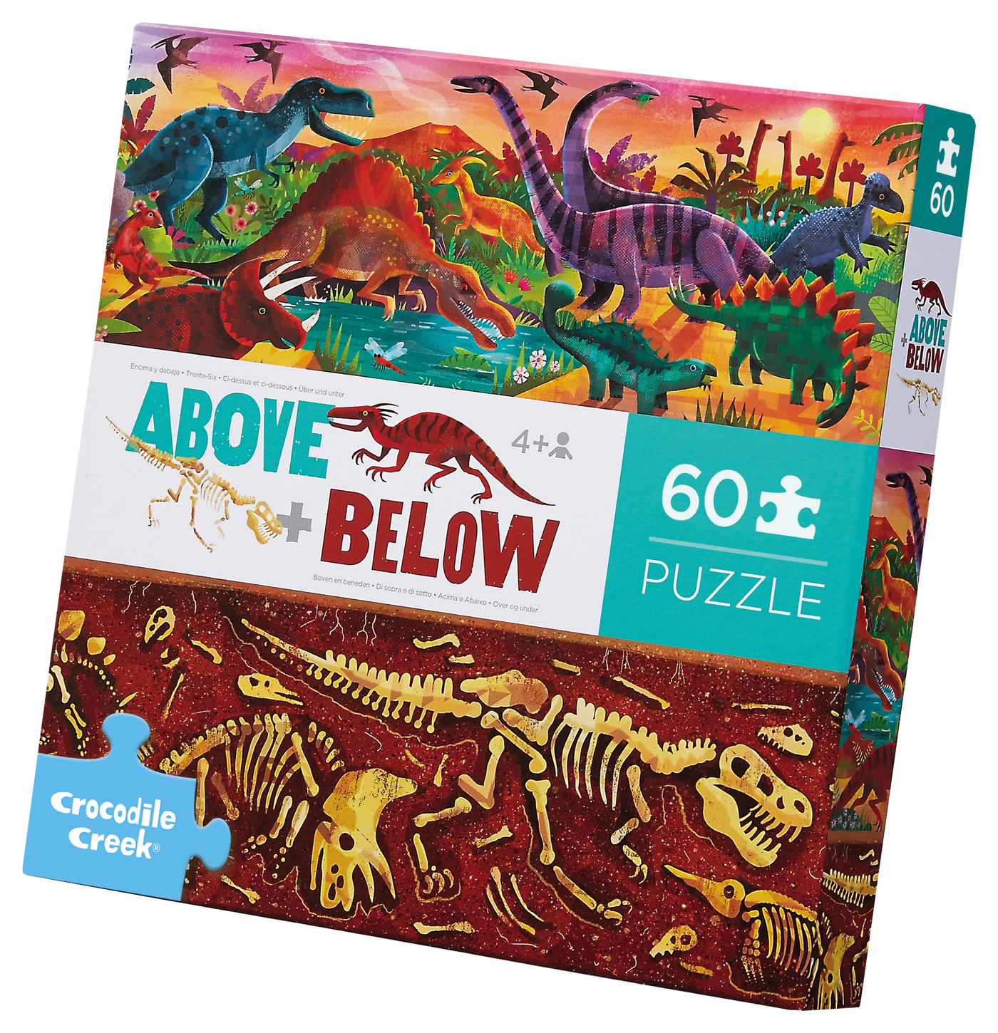 60 Pc Above & Below - Dinosaur World