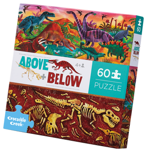 60 Pc Above & Below - Dinosaur World