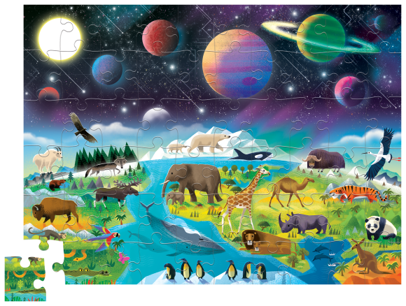 60 Pc Above & Below - Earth & Space