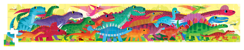 60-Pc Super Duper Long Puzzle - DinoWorld