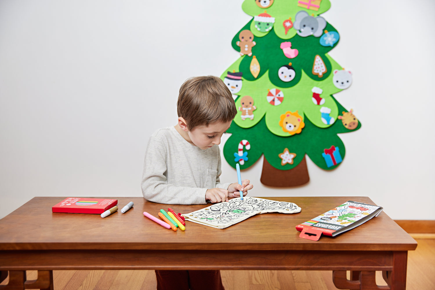Color Your Own Christmas Stocking