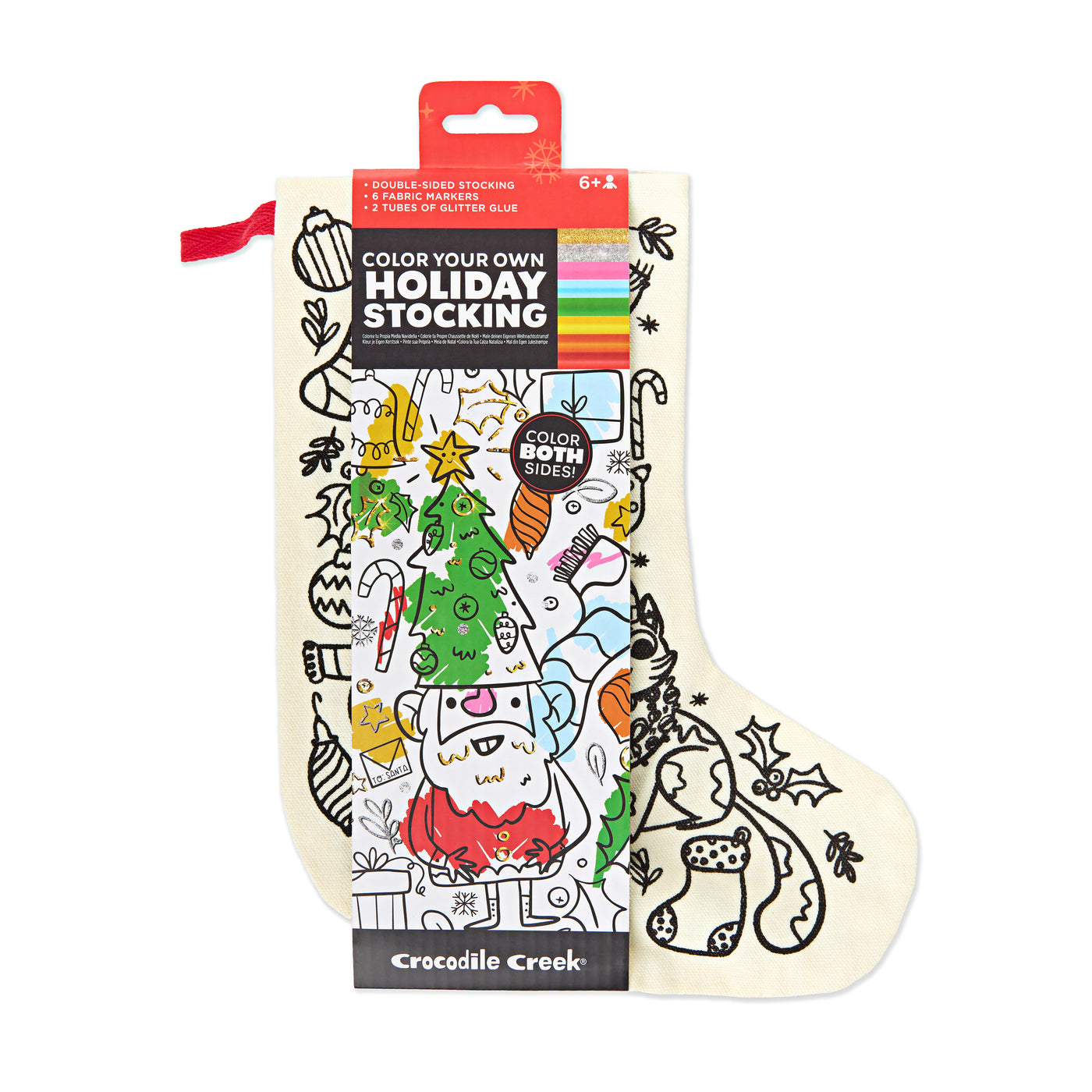 Color Your Own Christmas Stocking