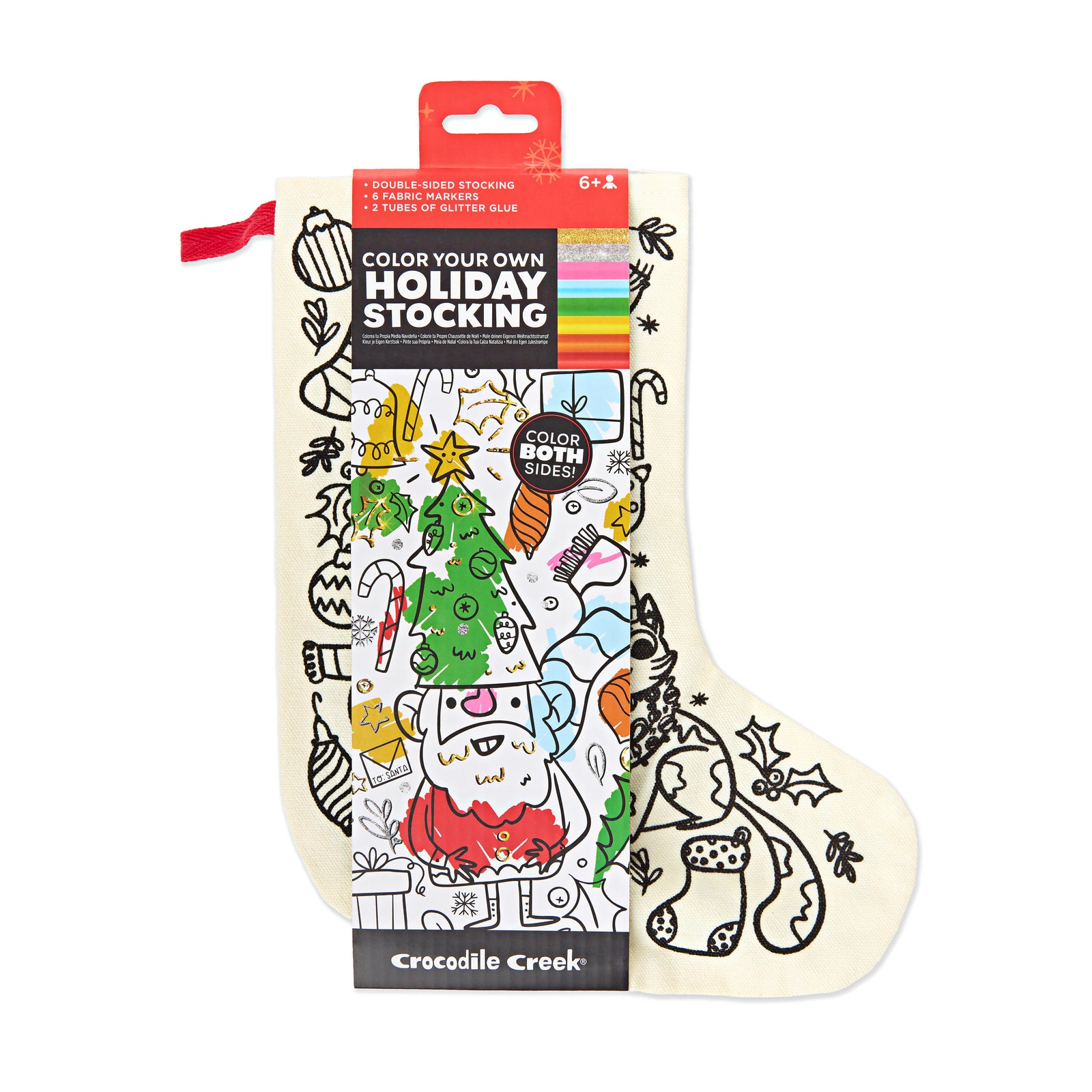 Color Your Own Christmas Stocking