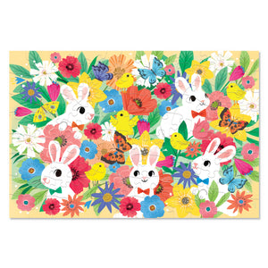 100-Piece Fuzzy Puzzle - Bunny