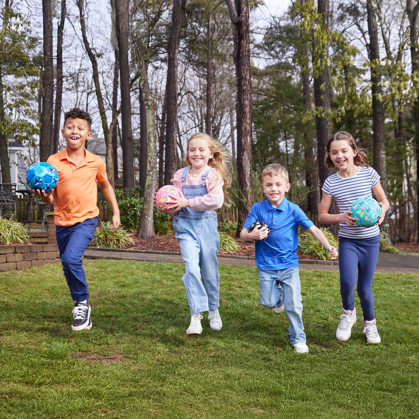 5" Playground Ball - Unicorn Rainbow
