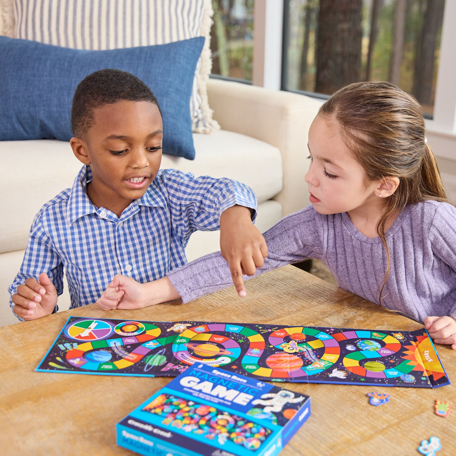 Magnetic Game - Space Race