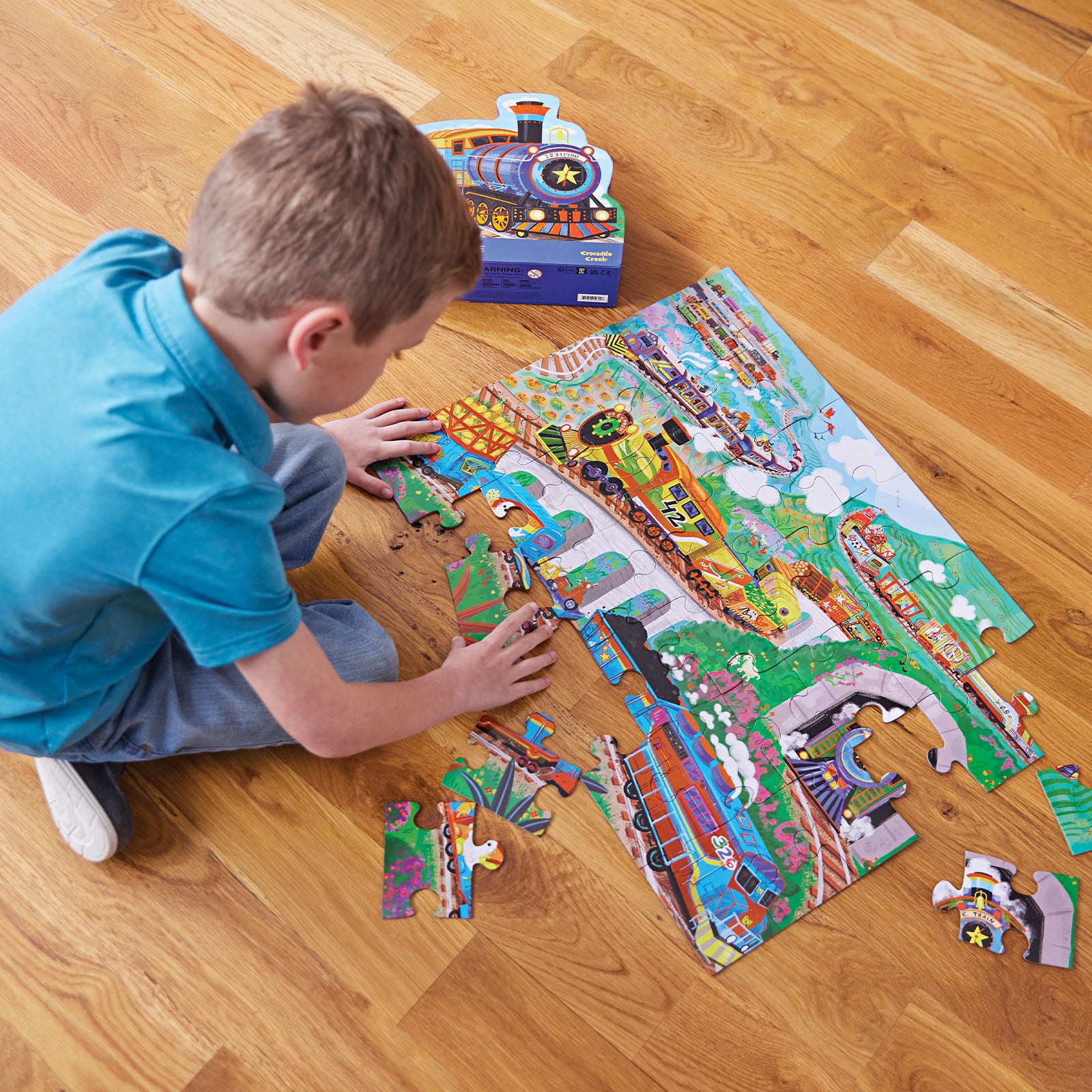 36-Pc Puzzle - All Aboard