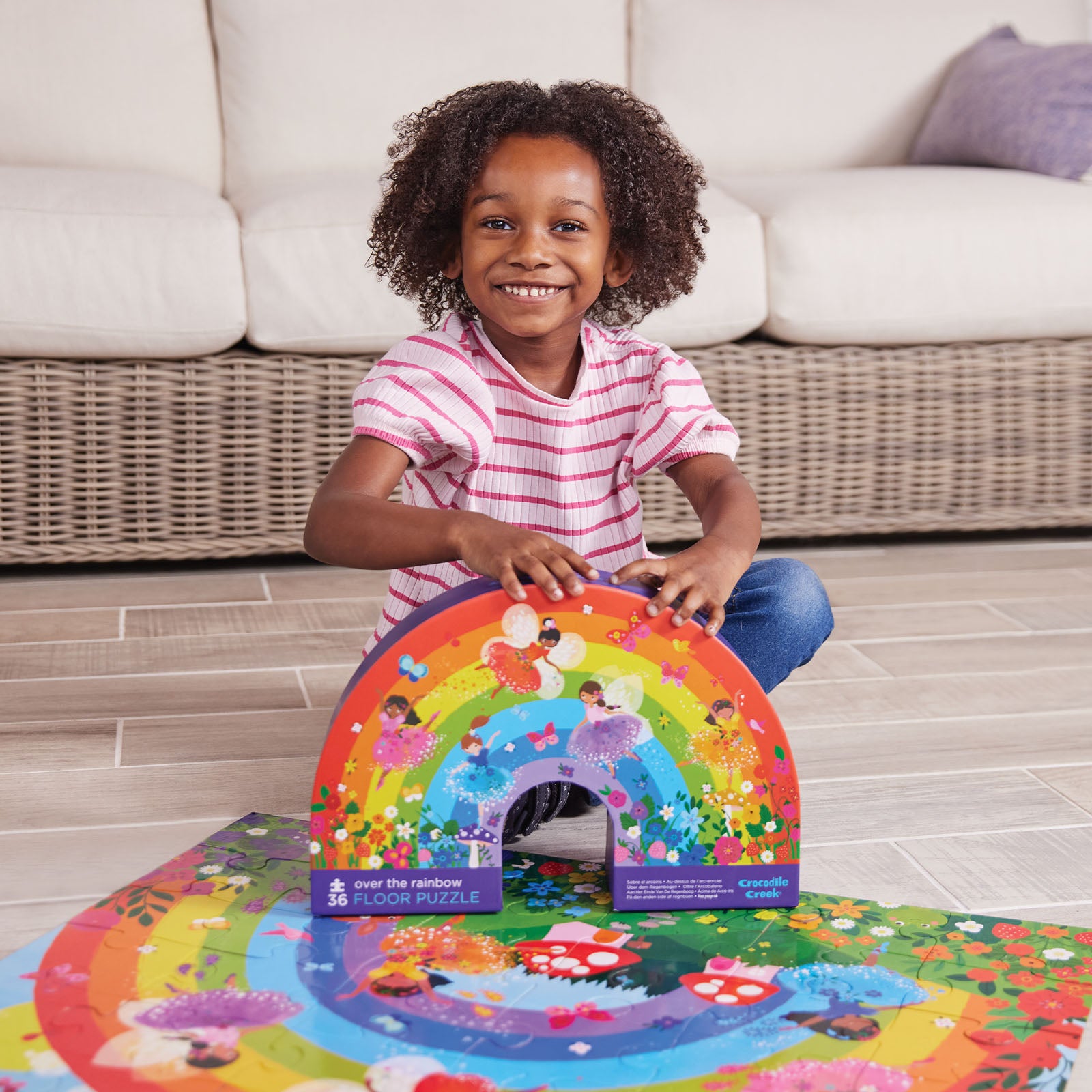 36-Pc Puzzle - Over the Rainbow