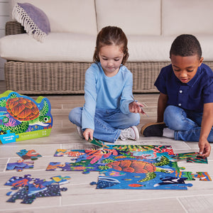 36-Piece Foil Puzzle - Sea Turtle