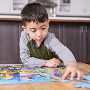 48-Piece Above + Below Puzzle - Big City