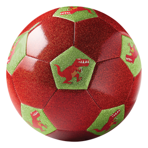Size 3 Glitter Soccer Ball - Dinosaur