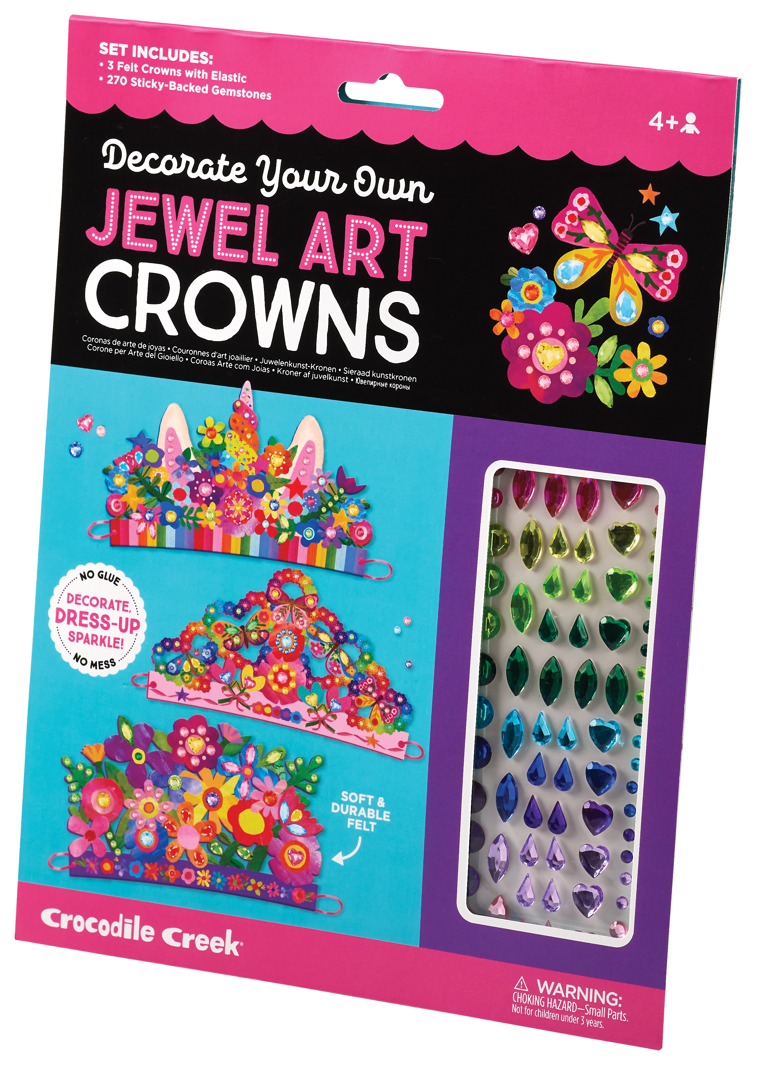 Jewel Art Crowns - Unicorn Flowers – Crocodile Creek
