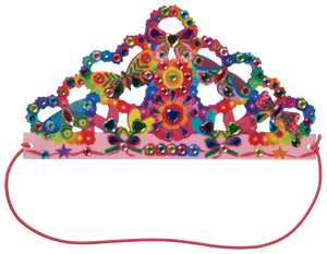 Jewel Art Crowns - Unicorn Flowers