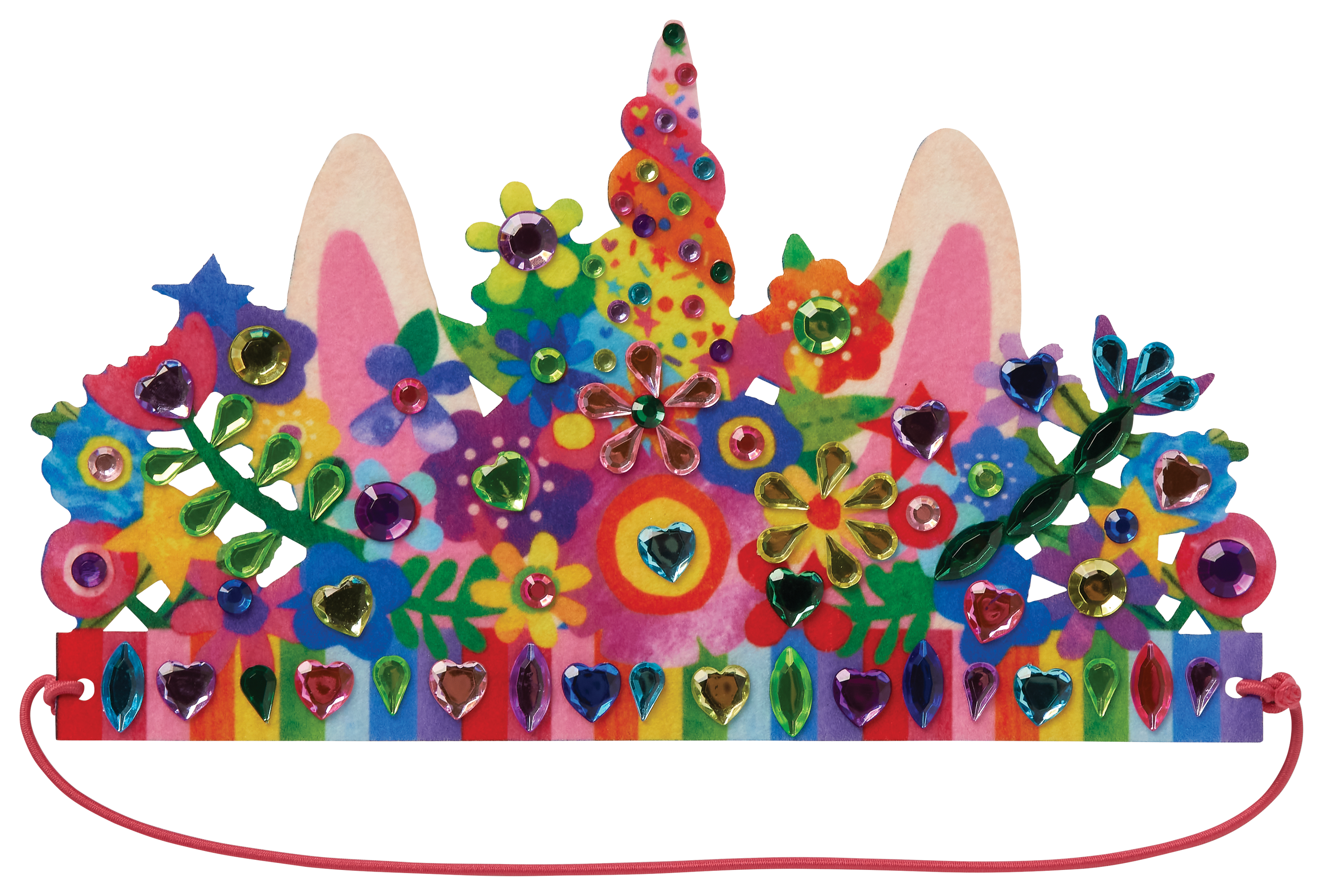 Jewel Art Crowns - Unicorn Flowers – Crocodile Creek