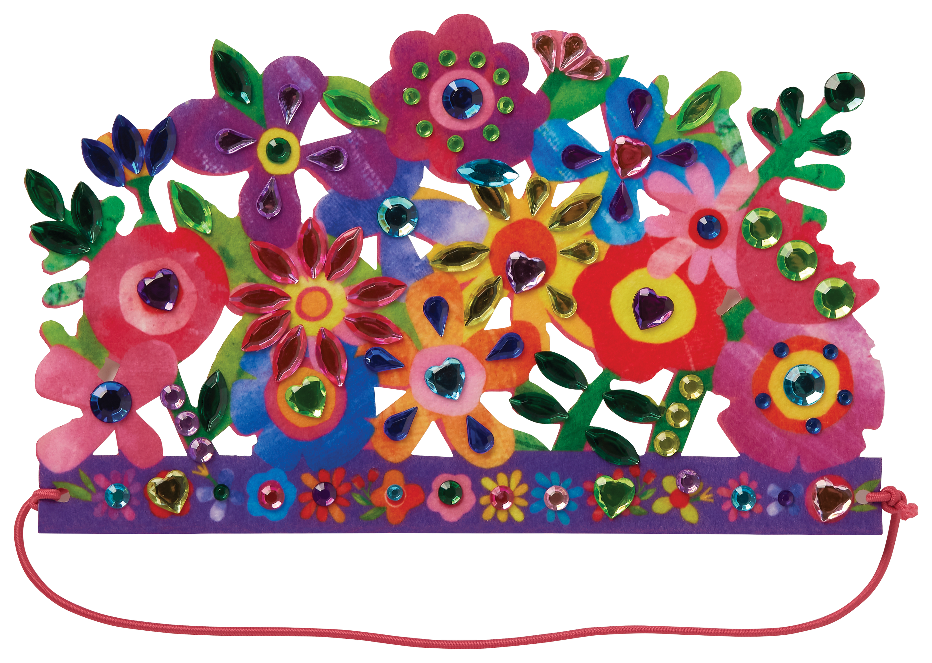 Jewel Art Crowns - Unicorn Flowers – Crocodile Creek