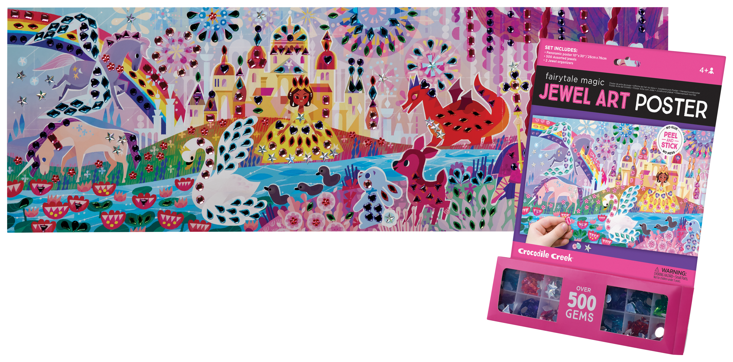 Jewel Art Poster - Fairytale Magic – Crocodile Creek