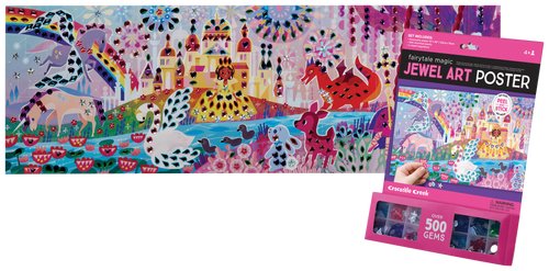 Jewel Art Poster - Fairytale Magic