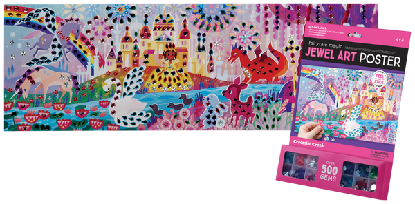 Jewel Art Poster - Fairytale Magic – Crocodile Creek
