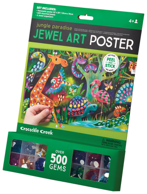Jewel Art Poster - Jungle Paradise